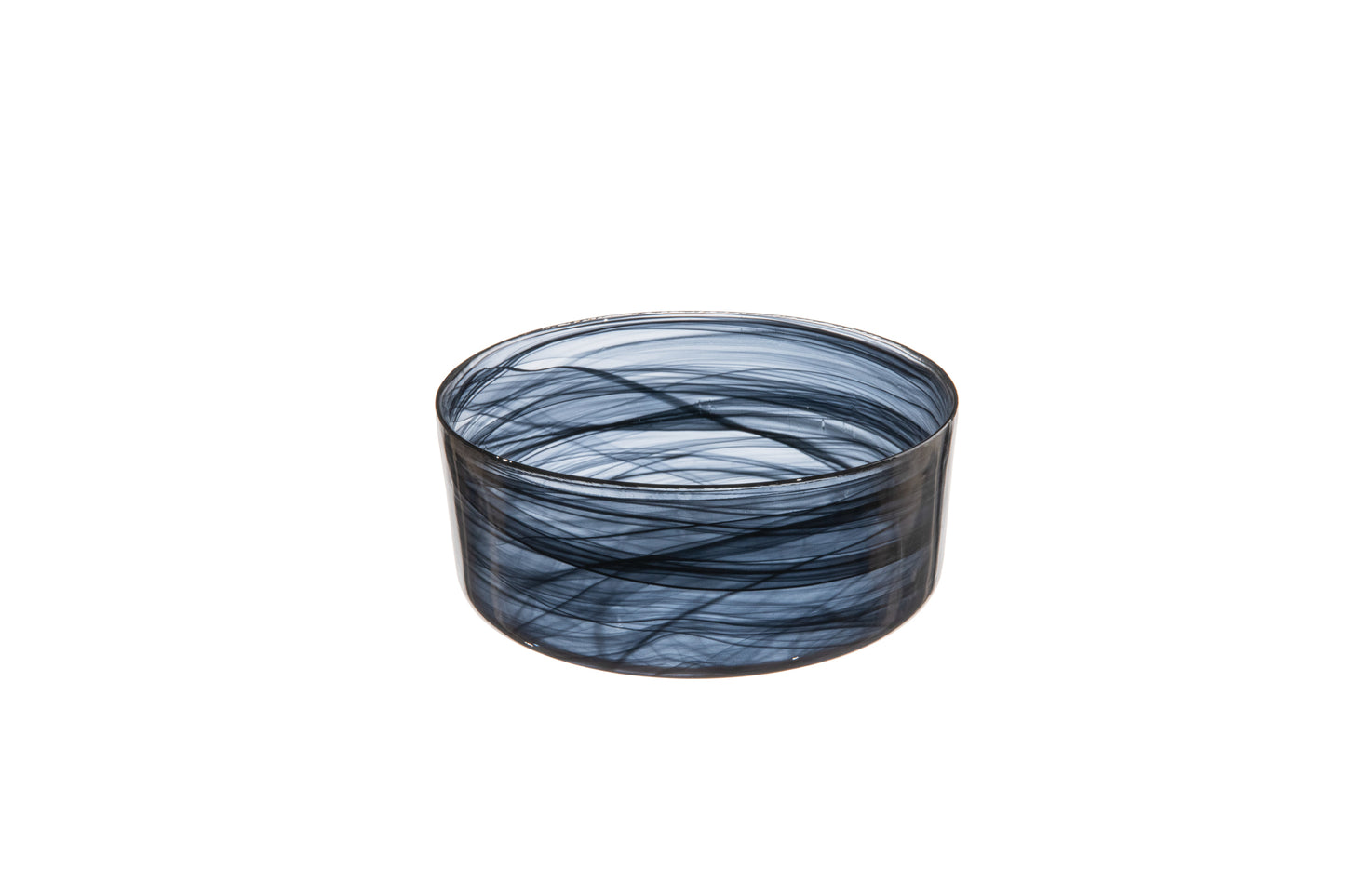 AC 8.27IN 81.1OZ BOWL ASOS BLACK GLASS