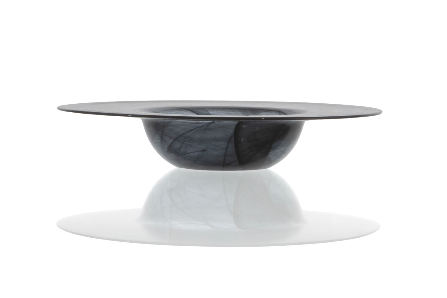 AC 11.8IN 25OZ DP PLATE GUSTO BLACK GLAS