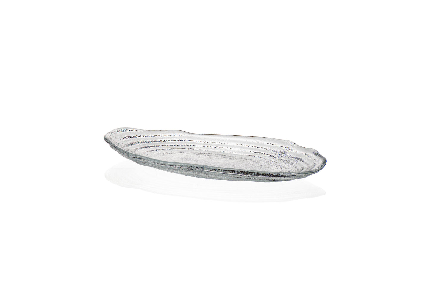AC 11.8X5.7IN OVAL PLT FENICE CLR GLASS