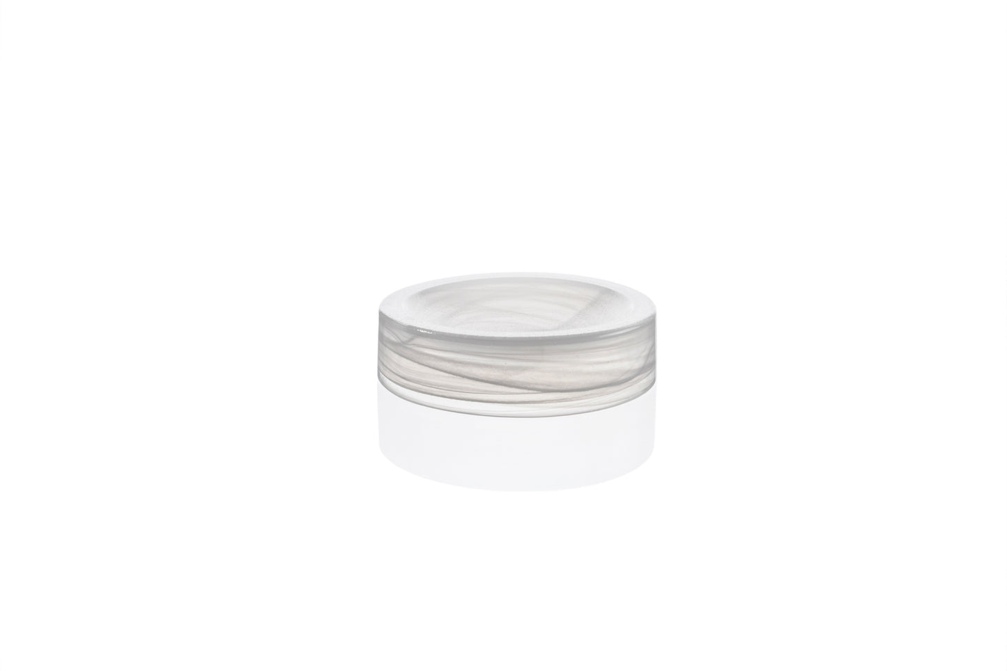 AC 5.9IN 5OZ BOWL HOLLOW WHITE GLASS