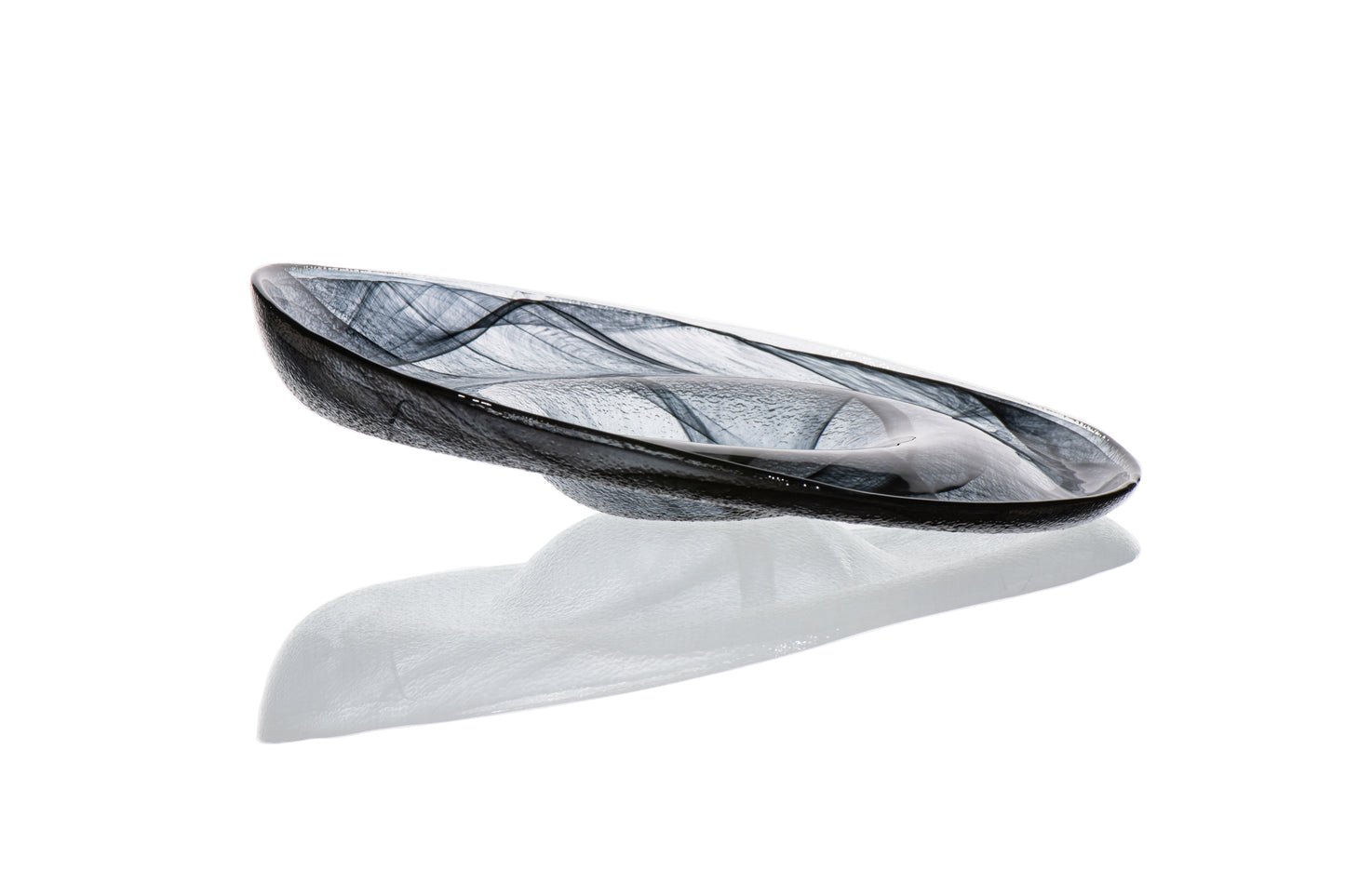 AC 11.8IN 5OZ TILT DP PLT OLA BLK GLASS