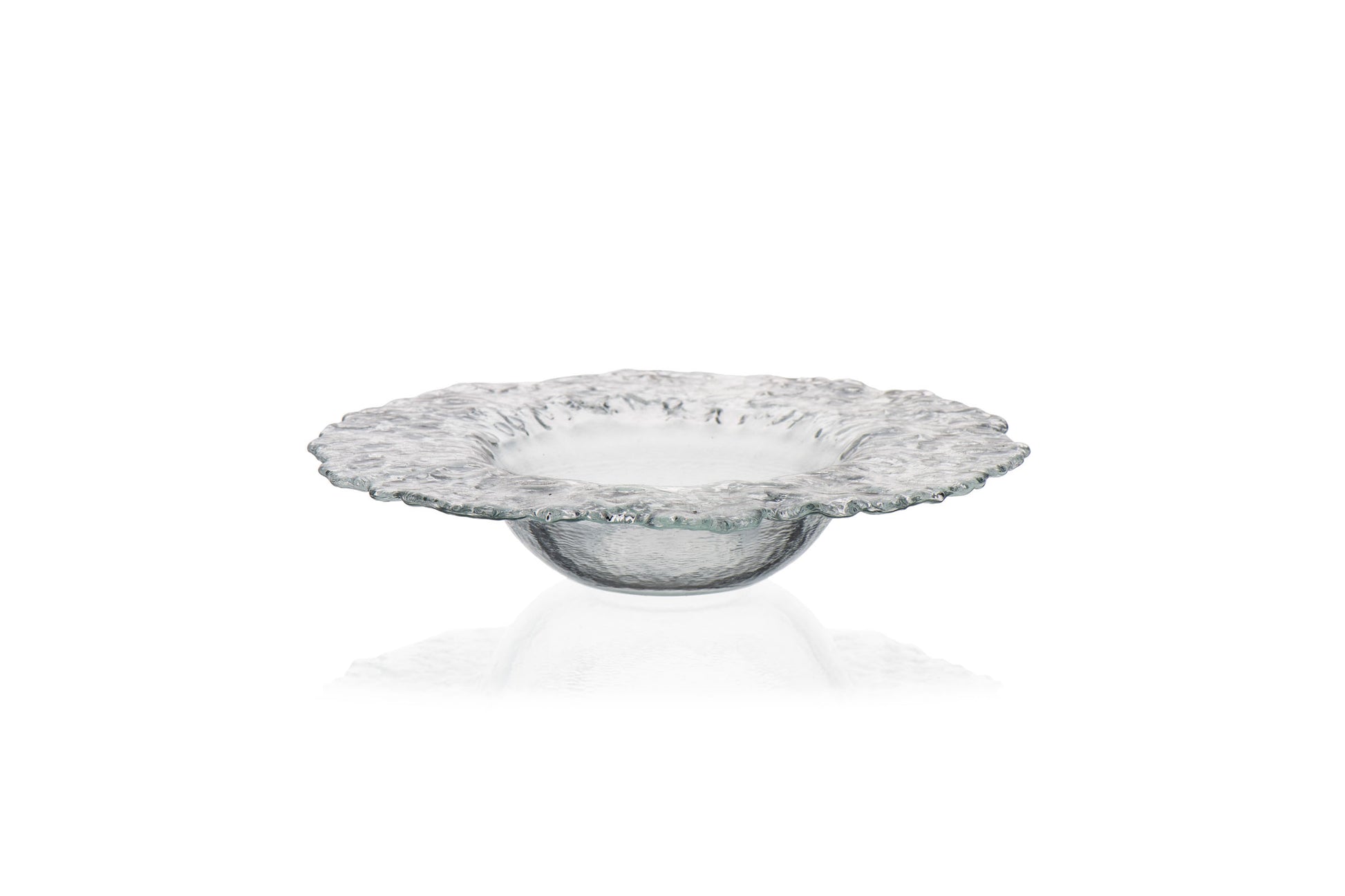 AC 8.27IN 8.45OZ DP PLT IO CLEAR GLASS
