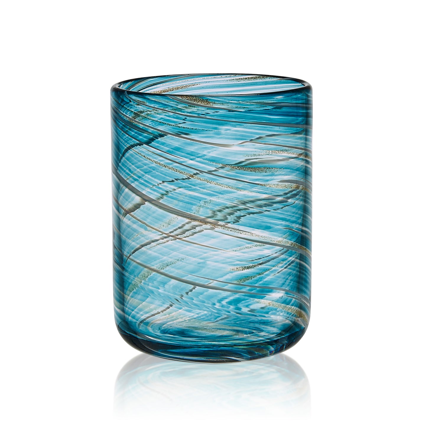 MH 3.3IN 15OZ DOF GLASS BREEZE BLUE