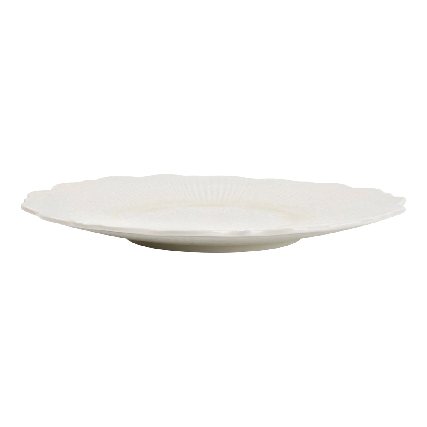 CHIC 8.46IN PLATE FLORET WHITE PORC