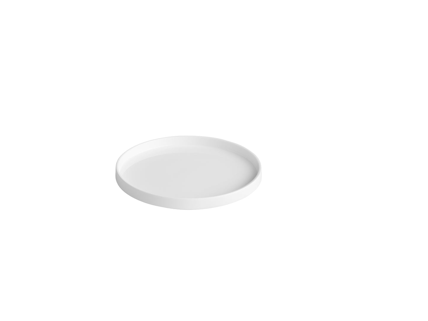 CHIC 7.9IN STACK CP PLT VERSO WHITE PORC