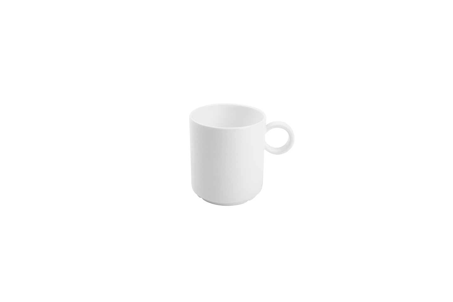 CHIC 3.9IN 8.2OZ STCK CUP VERSO WHT PORC