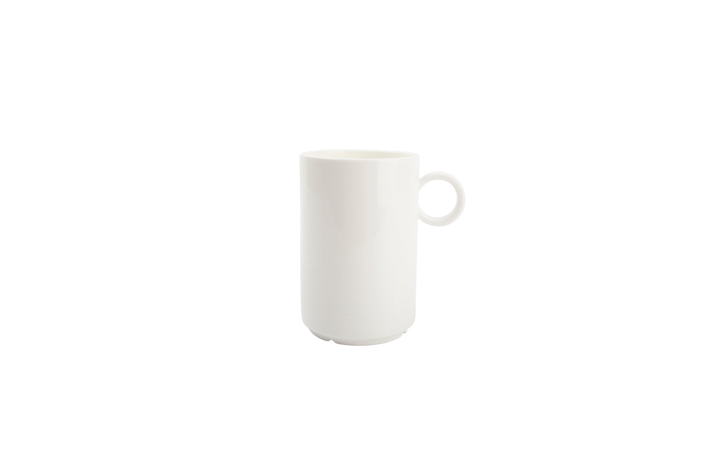 CHIC 3.9IN 12OZ STCK MUG VERSO WHT PORC