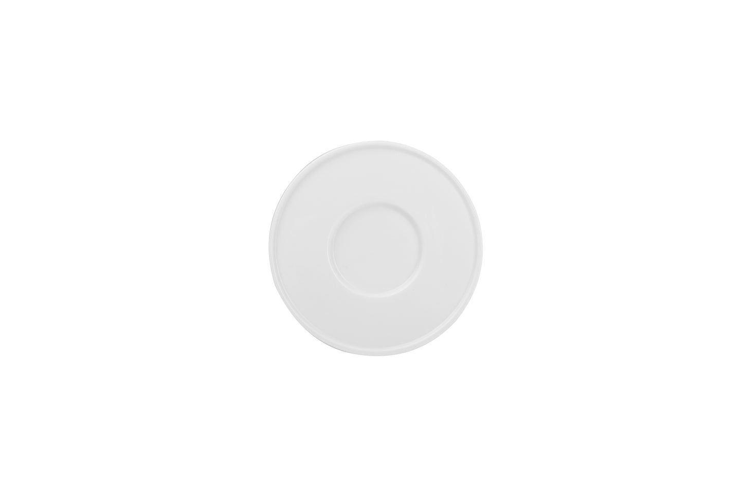 CHIC 4.9IN STKBL ESPR SAUCR VERSO WHT PC
