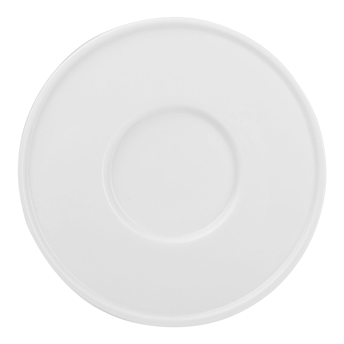 CHIC 4.9IN STKBL ESPR SAUCR VERSO WHT PC