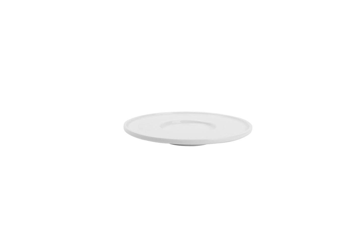 CHIC 4.9IN STKBL ESPR SAUCR VERSO WHT PC