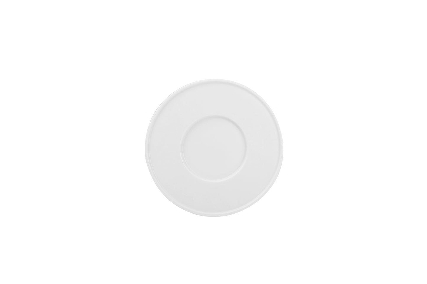 CHIC 5.7IN STKBLE SAUCR VERSO WHITE PORC