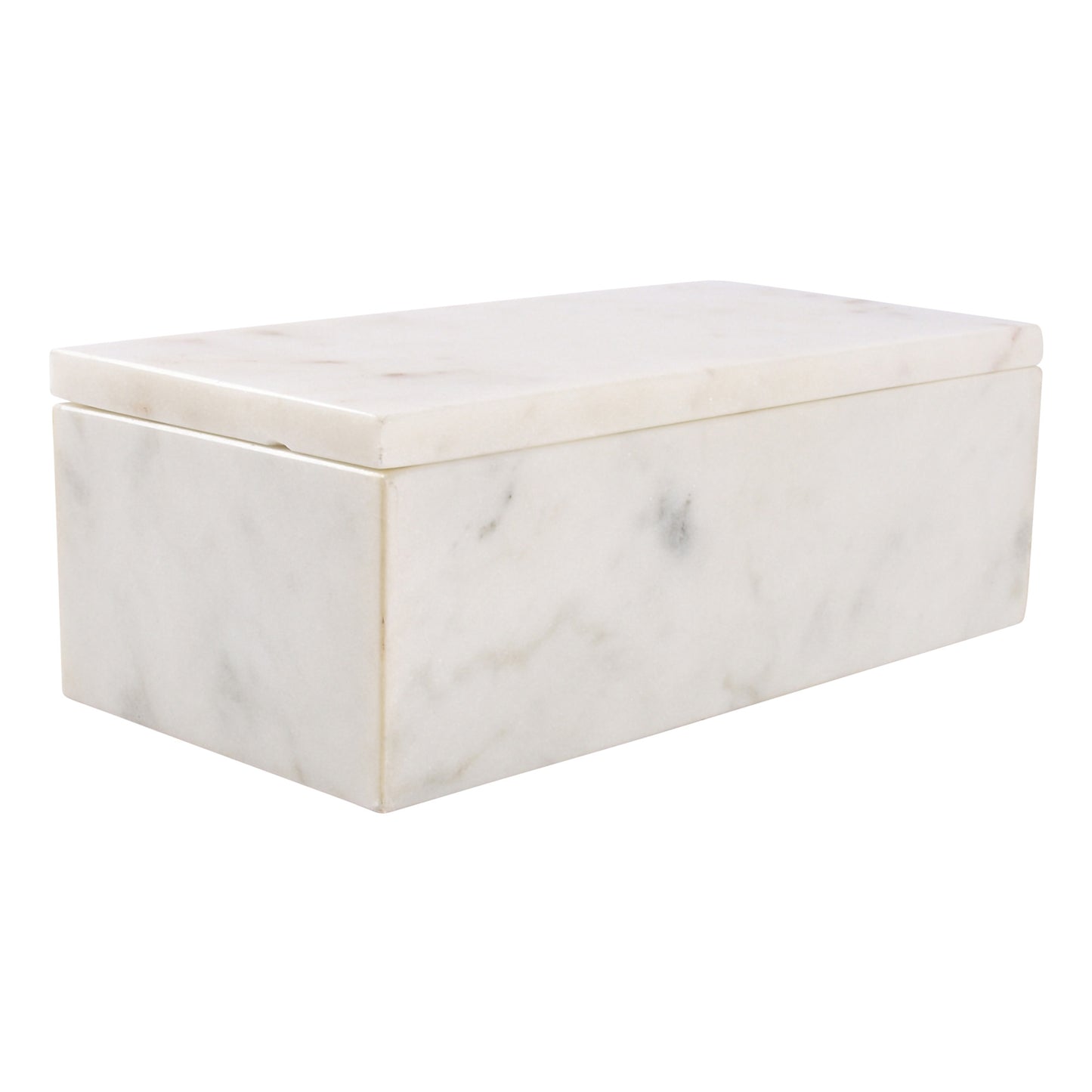 CHIC 7.9X3.9IN RCT HOLDER PURA WHT MARBL