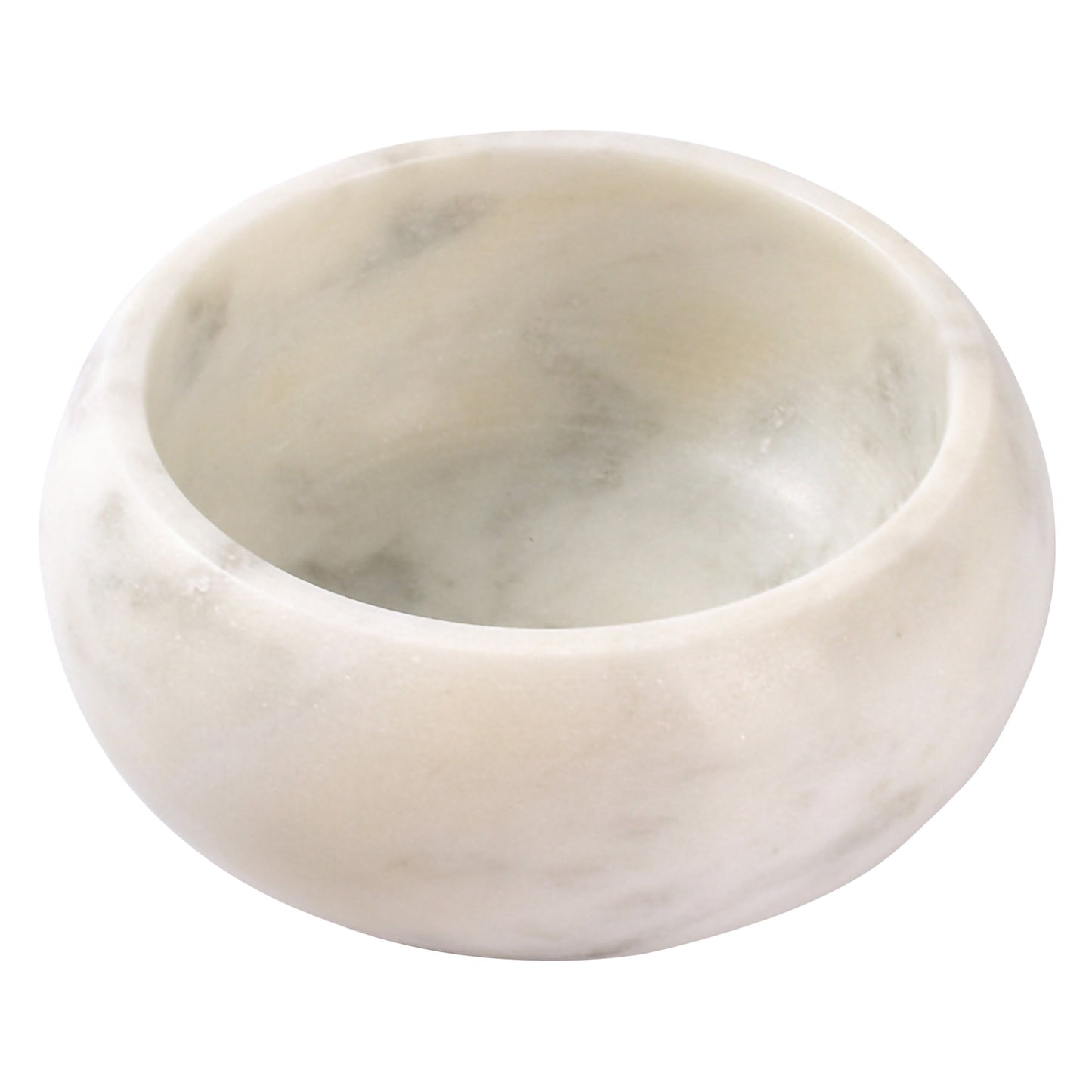 CHIC 3.9IN 5.1OZ BWL PURA WHT MARBLE