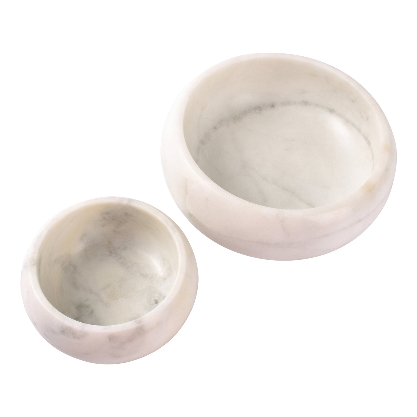 CHIC 3.9IN 5.1OZ BWL PURA WHT MARBLE