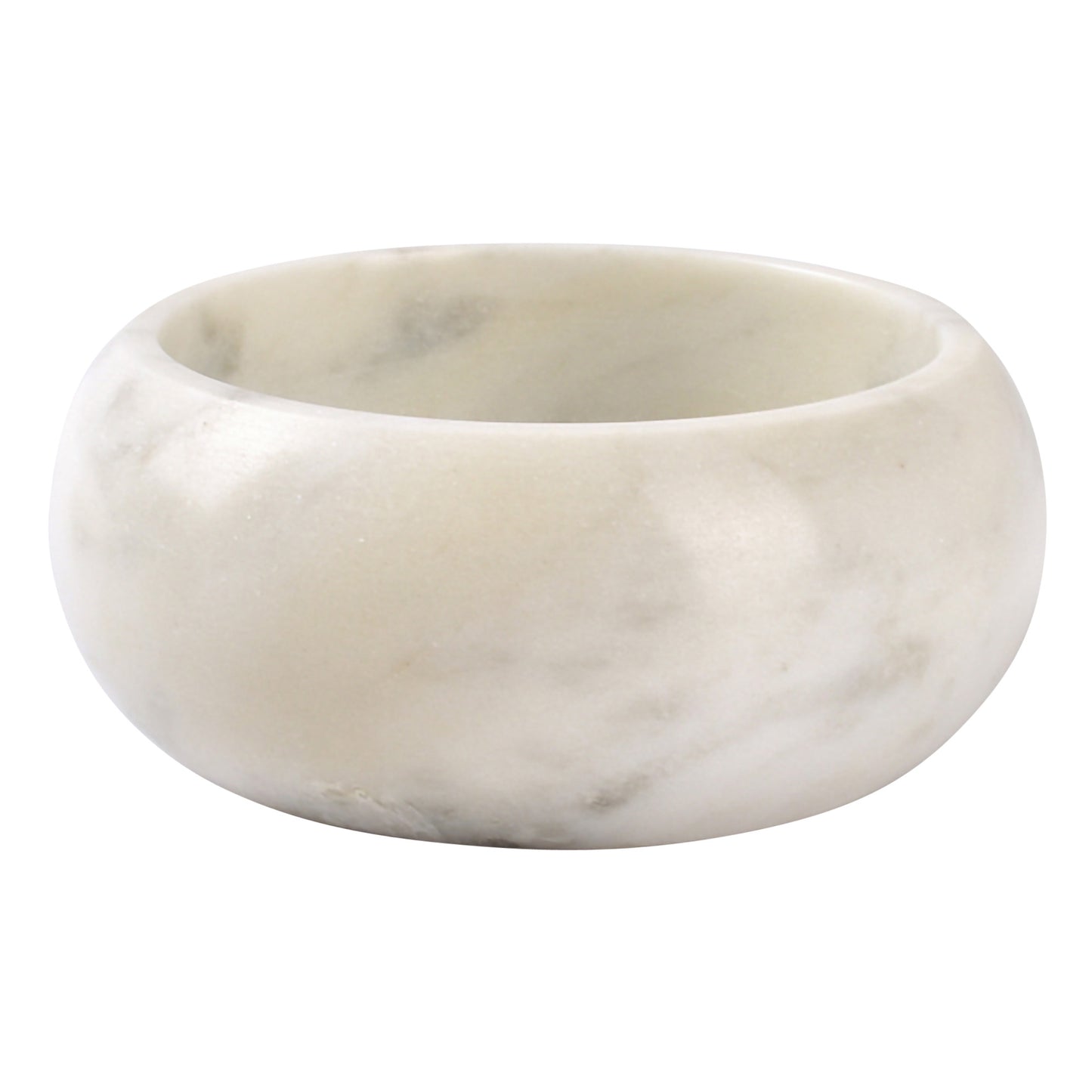 CHIC 3.9IN 5.1OZ BWL PURA WHT MARBLE