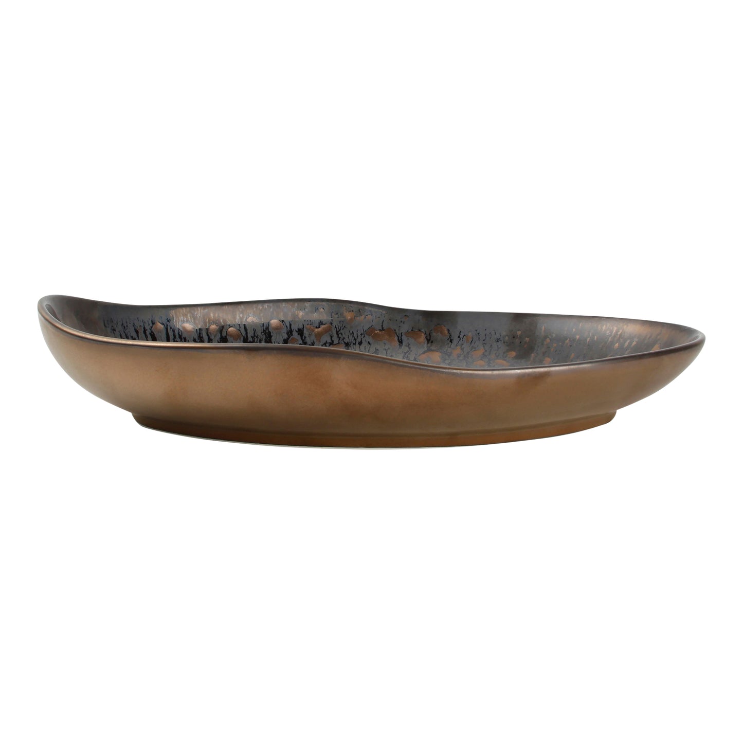 CHIC 11.8IN DP PLT NOBILE BLK W GLD PORC