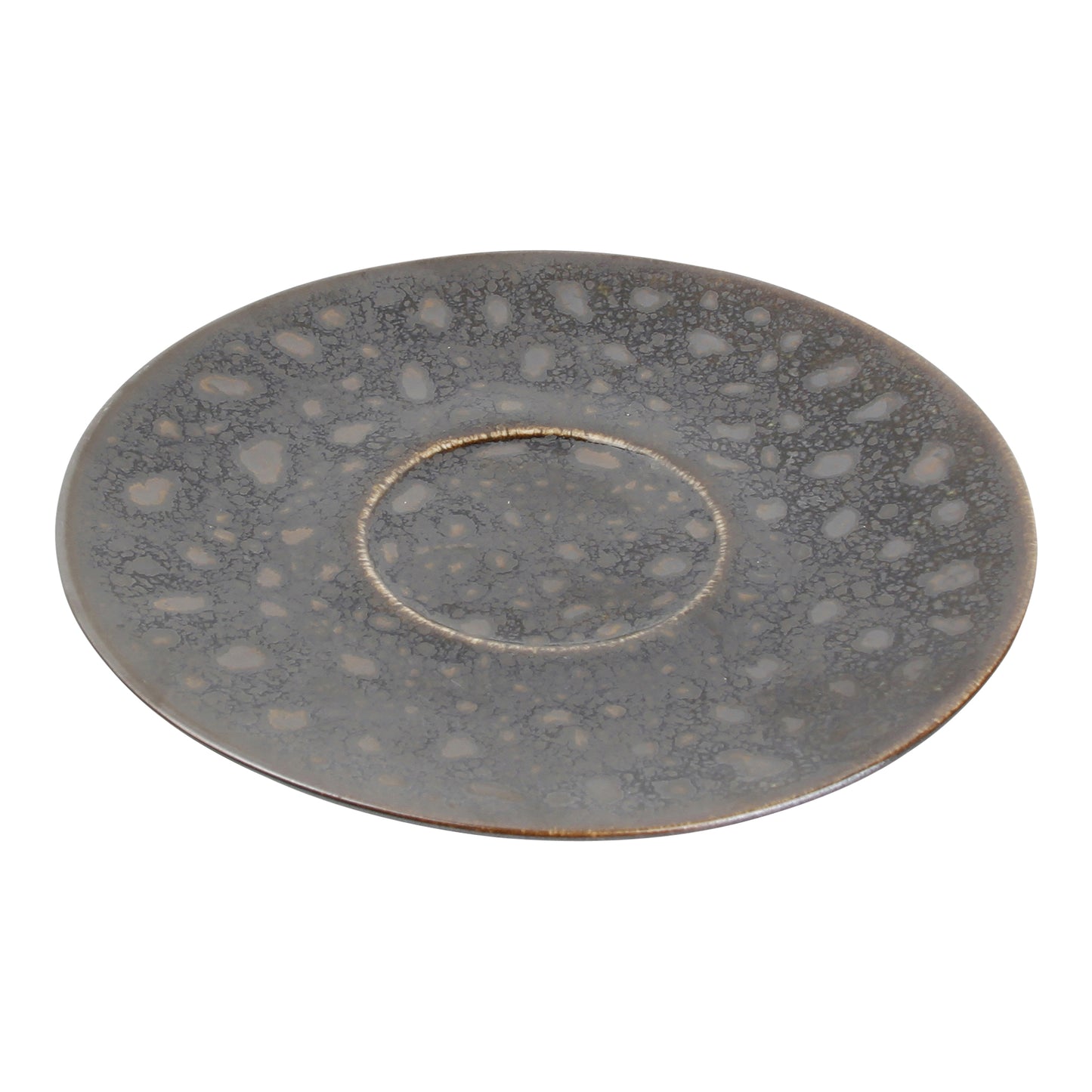 CHIC 5.5IN SAUCER NOBILE BLK W GLD PC