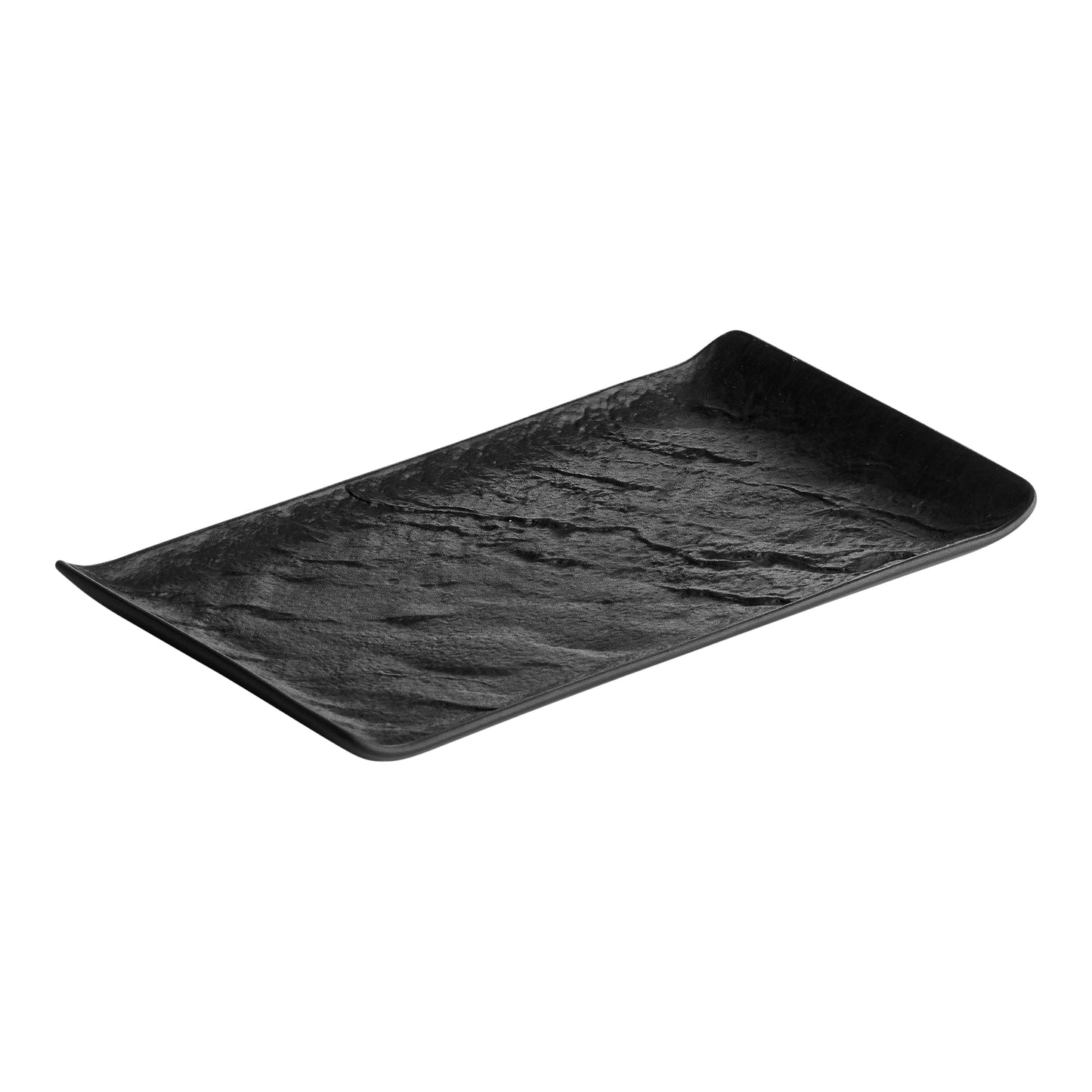 CHIC 10X5.9IN RECT PLTR LIVELLI BLK PORC