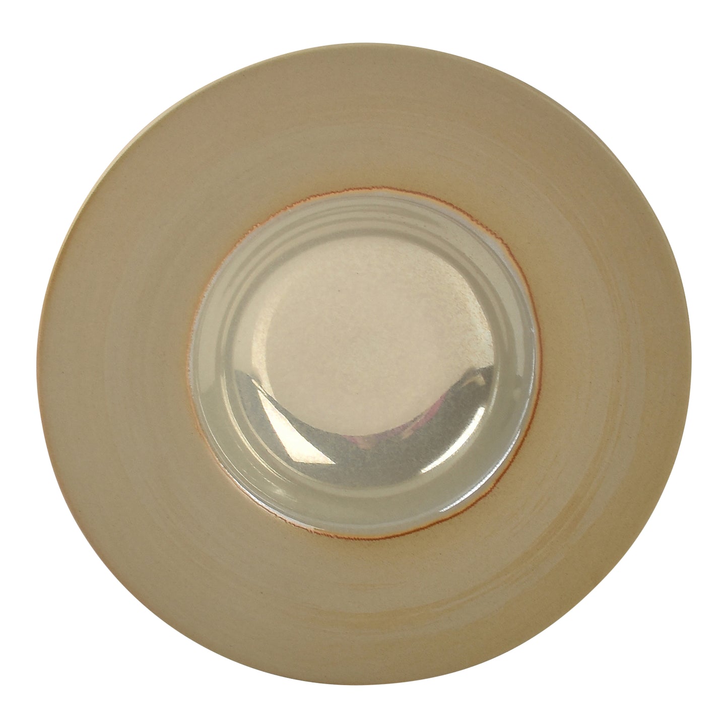 CHIC 7.9IN DEEP PLATE OSTRA TAN PORC