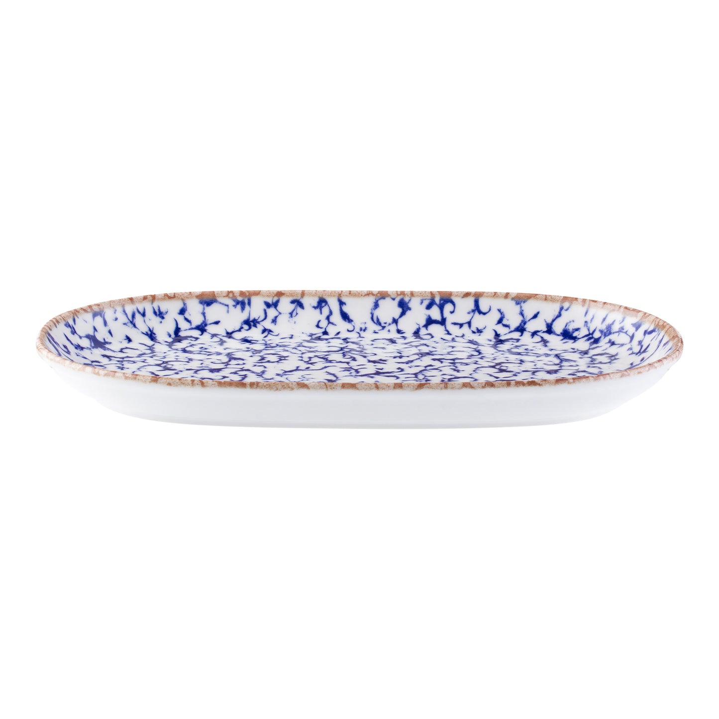 IDF 9.2X6IN OVL PTR VENECIA BLUE FNE CNA