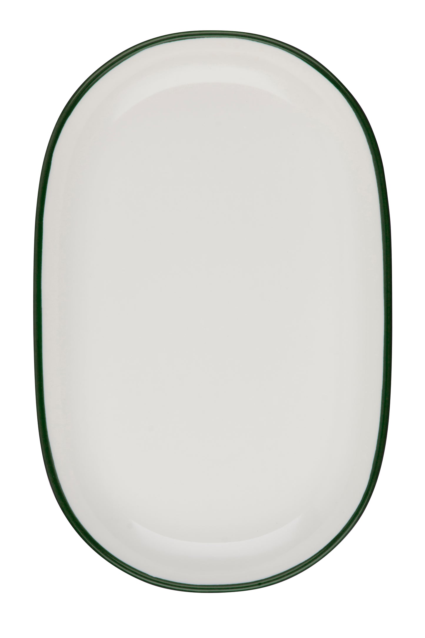 IDF 14X9IN CP OVAL PLTR MODEST GRN FN CN