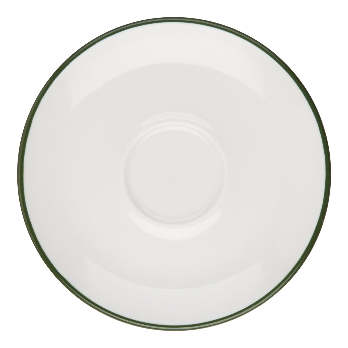 IDF 4.7IN ESPR SAUCER MODEST GREEN FN CN
