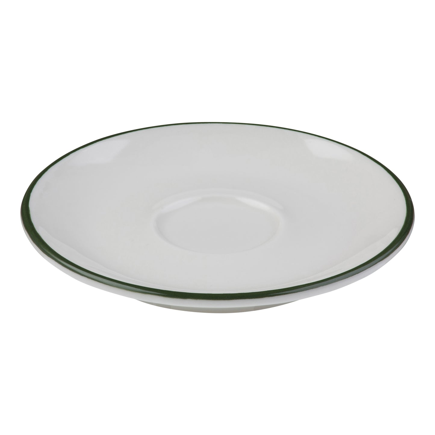 IDF 4.7IN ESPR SAUCER MODEST GREEN FN CN