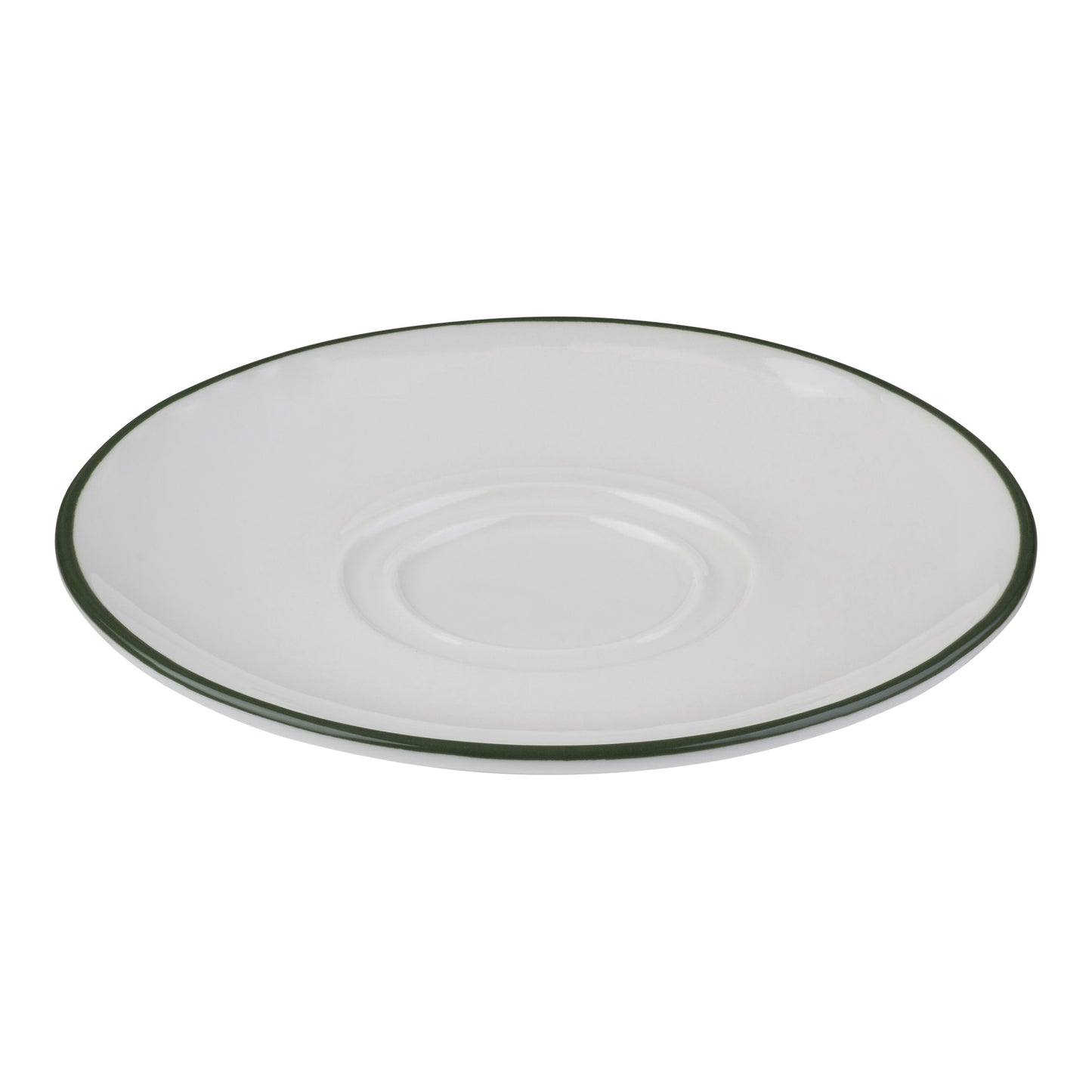 IDF 6.3IN SAUCER MODEST GREEN FN CN
