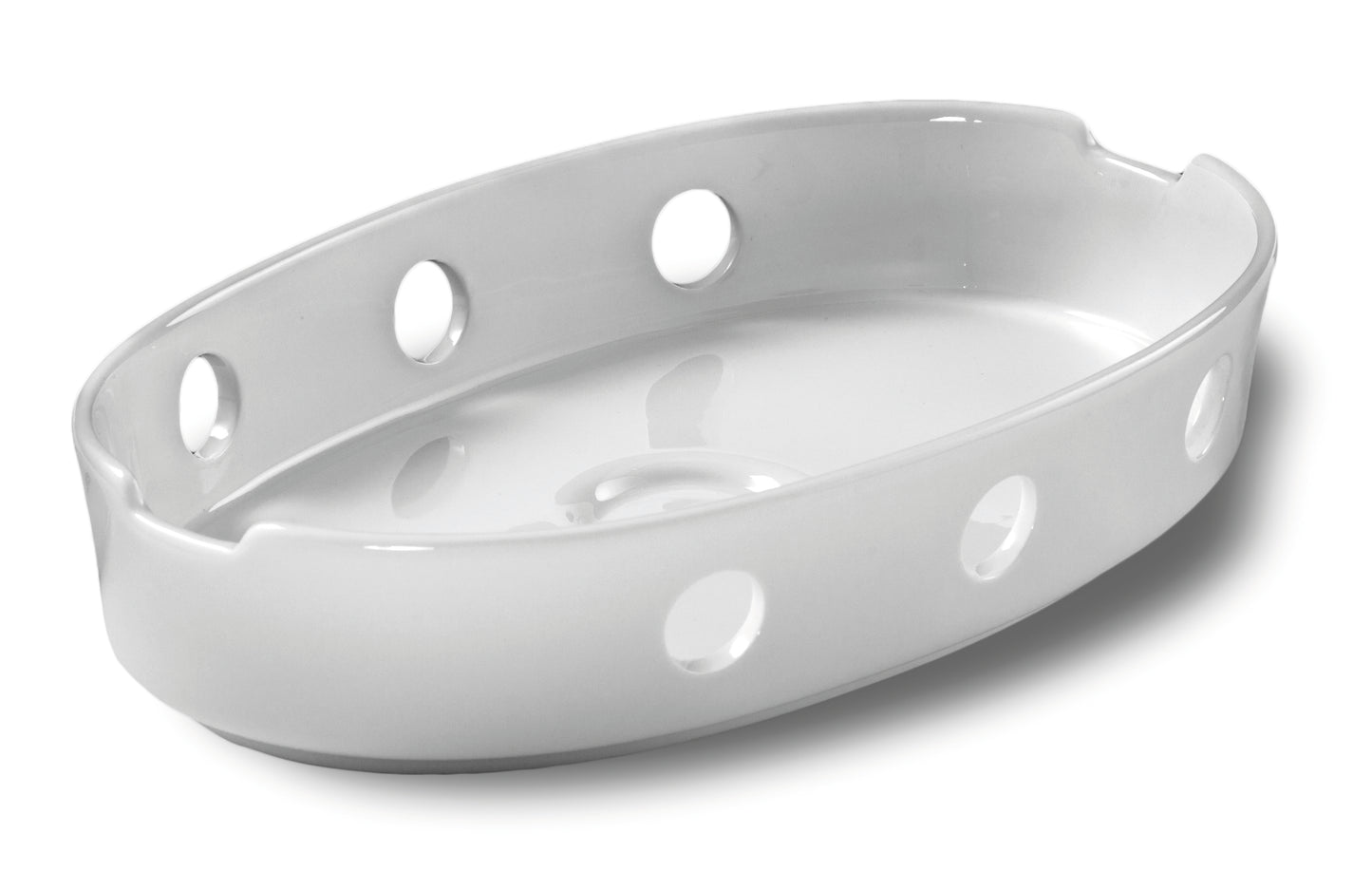 White warmer 28,5x17,5 h 5,5 cm