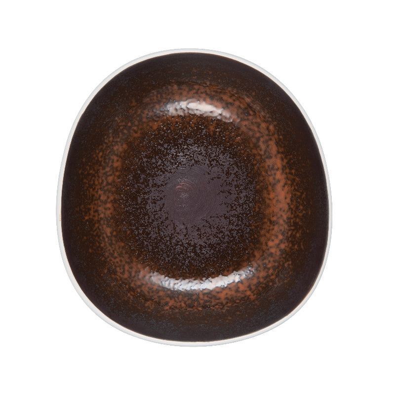 Rusty reactive deep plate 19x17,5 h5 cm