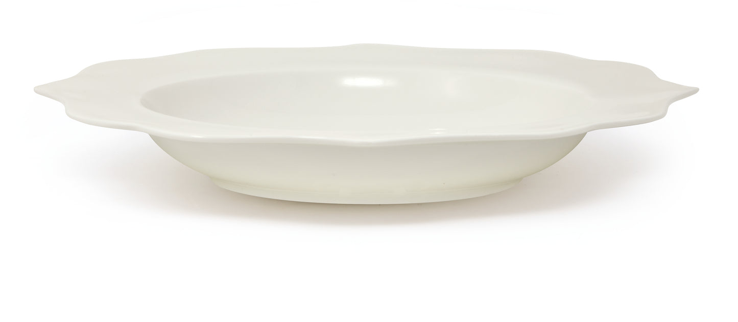 Ivory deep plate - New bone china Ø 22 cm