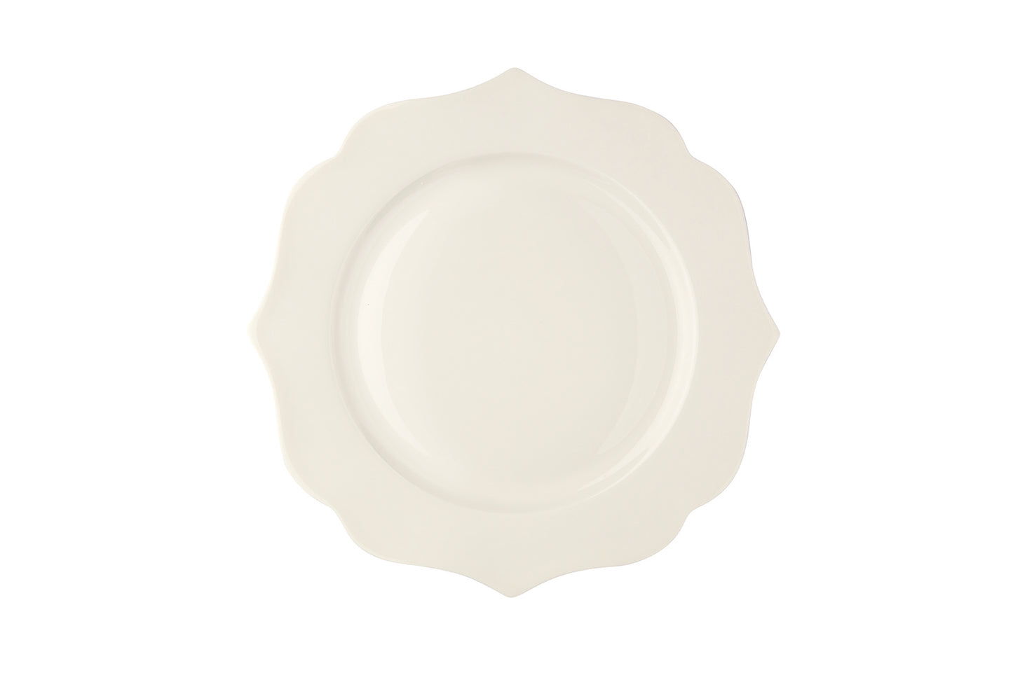 Ivory charger plate - New bone china Ø 30,5 cm