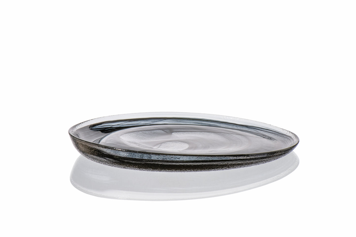 AC 10.83IN PLATE OLA BLACK GLASS