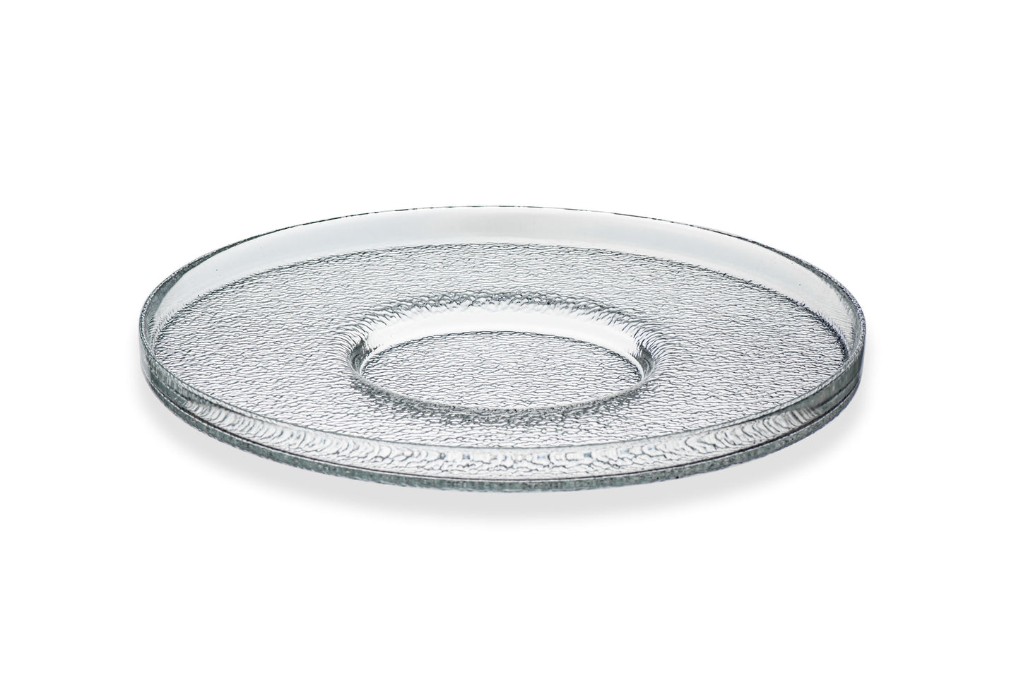 AC 12.6IN PLATE MADISON CLEAR GLASS