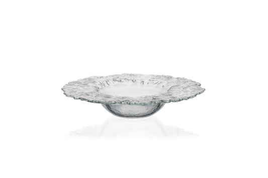 AC 8.27IN 8.45OZ DP PLT IO CLEAR GLASS