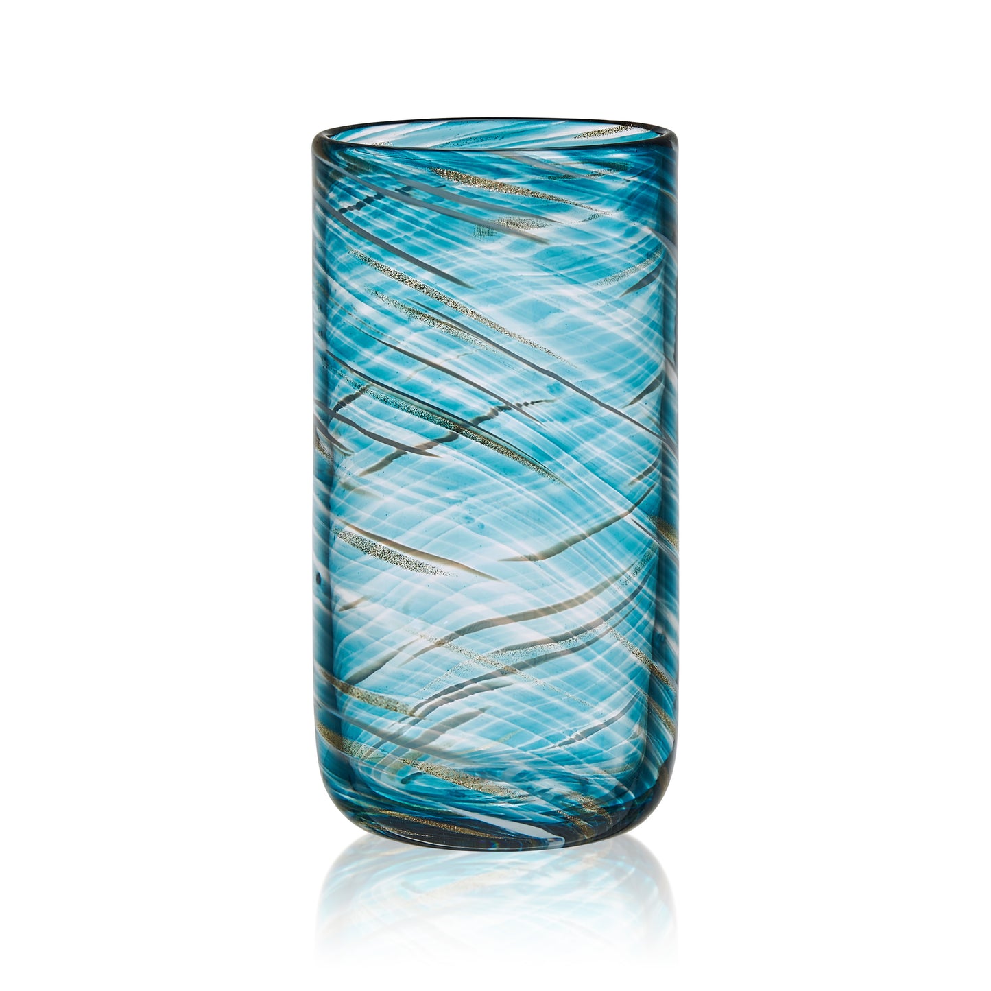 MH 3IN 18OZ HIGHBALL GLASS BREEZE BLUE