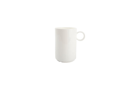 CHIC 3.9IN 12OZ STCK MUG VERSO WHT PORC