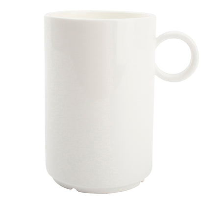 CHIC 3.9IN 12OZ STCK MUG VERSO WHT PORC