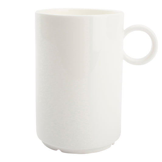 CHIC 3.9IN 12OZ STCK MUG VERSO WHT PORC