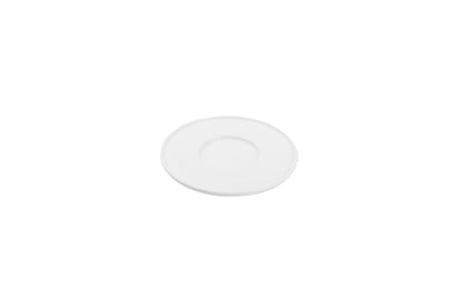CHIC 4.9IN STKBL ESPR SAUCR VERSO WHT PC