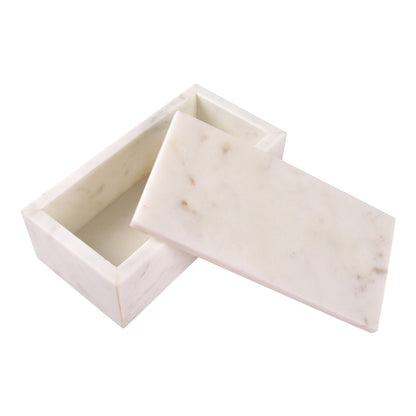 CHIC 7.9X3.9IN RCT HOLDER PURA WHT MARBL