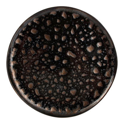 CHIC 10.6IN PLATE NOBILE BLK W GLD POR