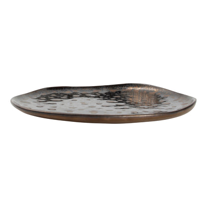 CHIC 10.6IN PLATE NOBILE BLK W GLD POR