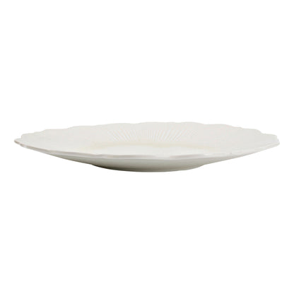 CHIC 11.42IN PLATE FLORET WHITE PORC