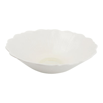 CHIC 8.07IN 27OZ BOWL FLORET WHT PORC
