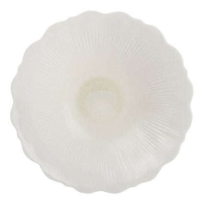 CHIC 8.07IN 27OZ BOWL FLORET WHT PORC