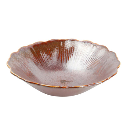 CHIC 8.07IN 27OZ BOWL FLORET BRONZ PORC