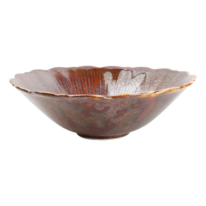 CHIC 8.07IN 27OZ BOWL FLORET BRONZ PORC