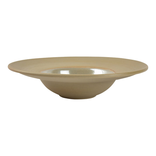 CHIC 7.9IN DEEP PLATE OSTRA TAN PORC