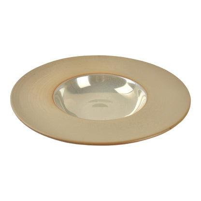 CHIC 11.08IN DEEP PLATE OSTRA TAN PORC